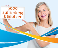 5000 zufriedene Benutzer